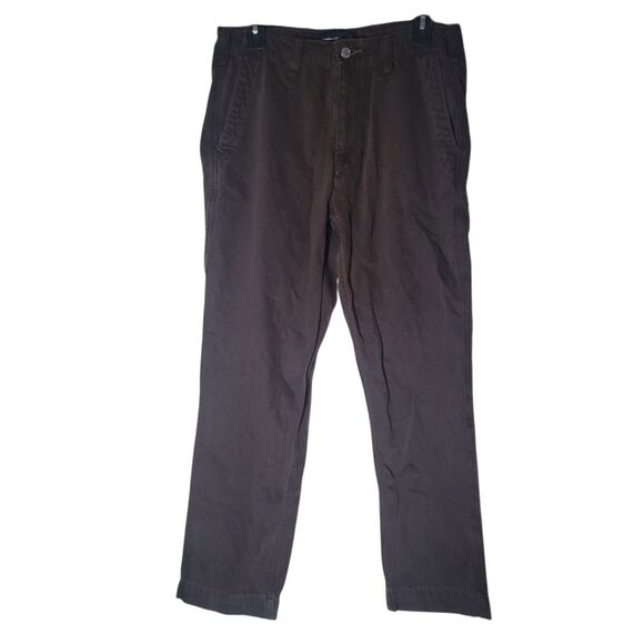 Abercrombie & Fitch | Men Lightweight Loose Jeans 30W 30L Brown Cotton Lyocell - Picture 1 of 7